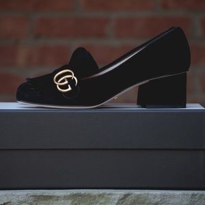 GUCCI MARMONT GG PUMPS